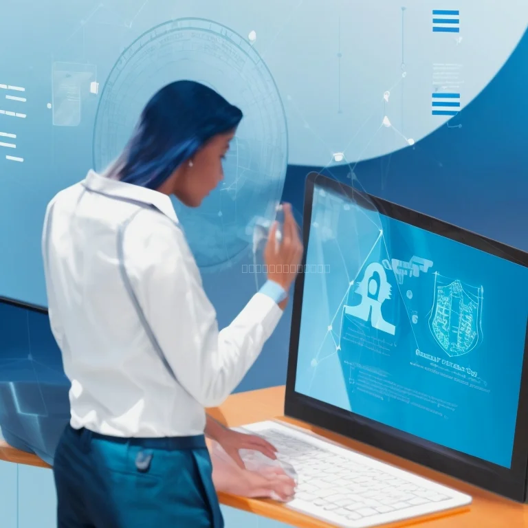 Trainer erklärt Cybersicherheit